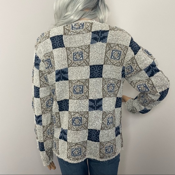 Portraits by Northern Isles Embroidered Cardigan - M (Fits Like L) - Picture 7 of 13